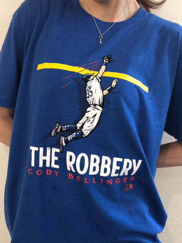Cody Bellinger The Robbery Shirt, L.A. - MLBPA Licensed - BreakingT