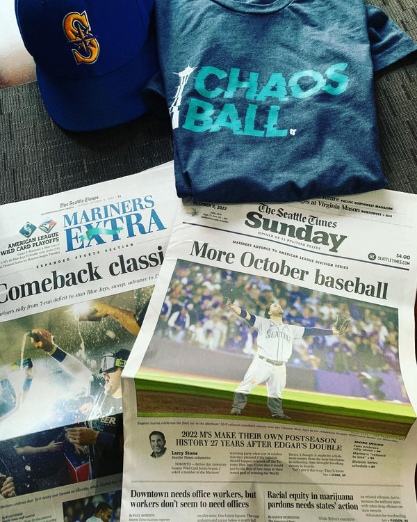 Chaos Ball, 3XL / Adult T-Shirt - MLB - Sports Fan Gear | breakingt