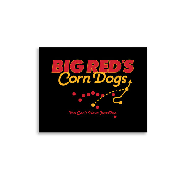 Big Red's Corn Dogs Art Print