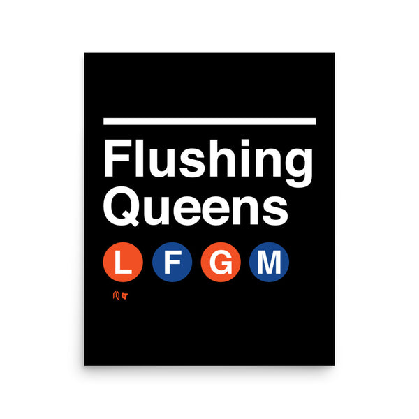 LFGM Subway Sign Art Print