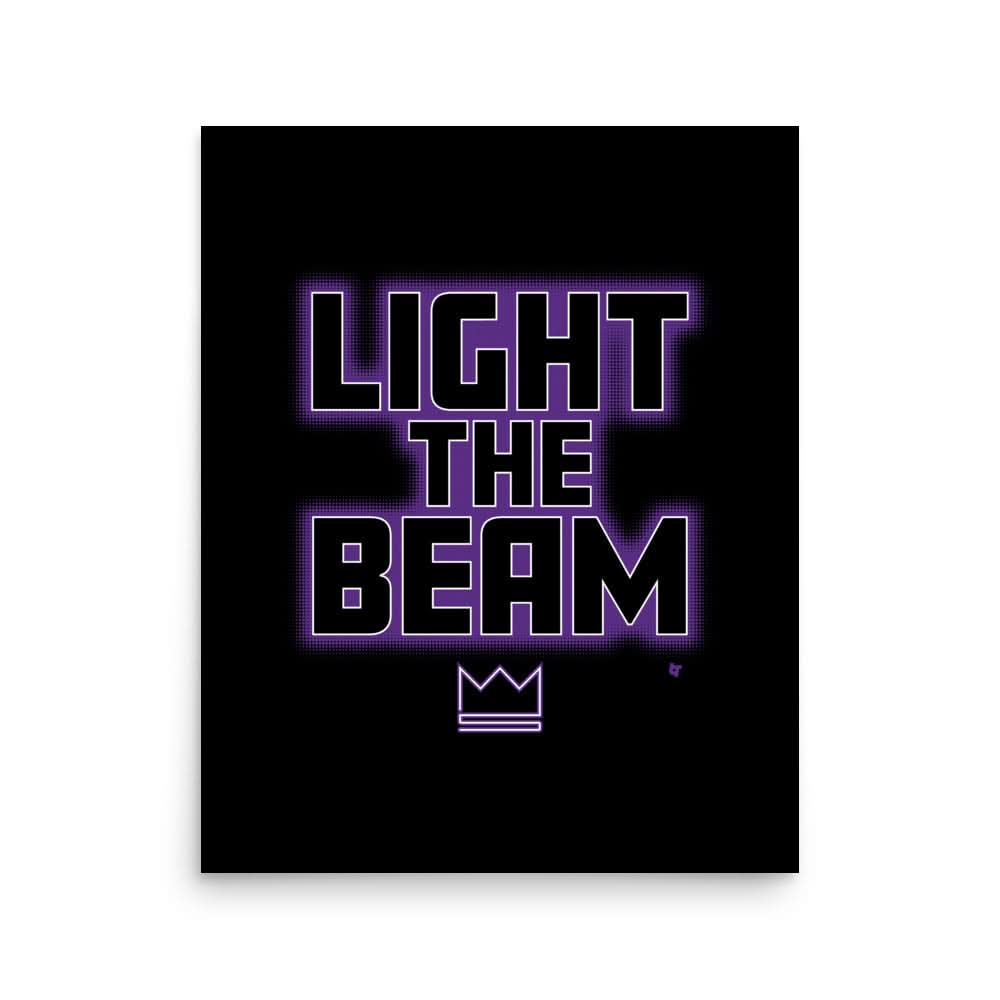 Light the Beam Art Print