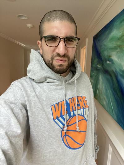 Knicks Basketball Logo Sweatshirt Cheap Trendy Clothes - Trendstees