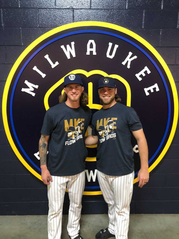 Corbin Burnes and Josh Hader: Flow Bros, Adult T-Shirt / 3XL - MLB - Sports Fan Gear | breakingt