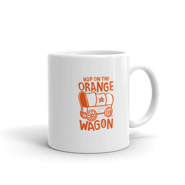 Hop On The Orange Wagon Mug
