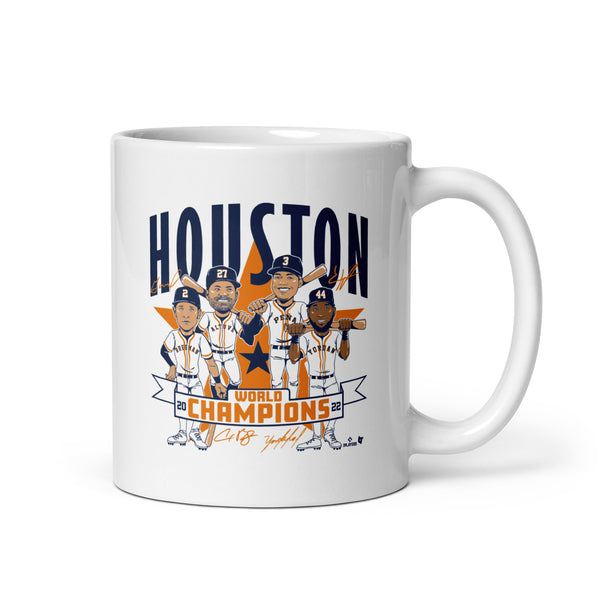 Houston: 2022 World Champions Caricature Mug