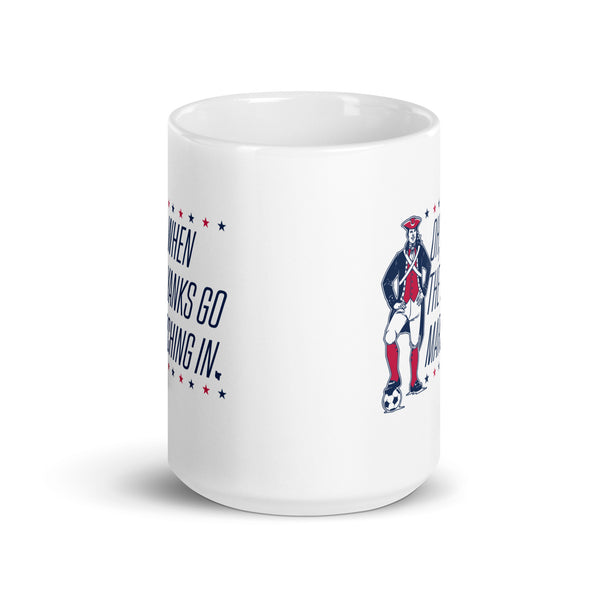 Oh, When the Yanks Go Marching In Mug