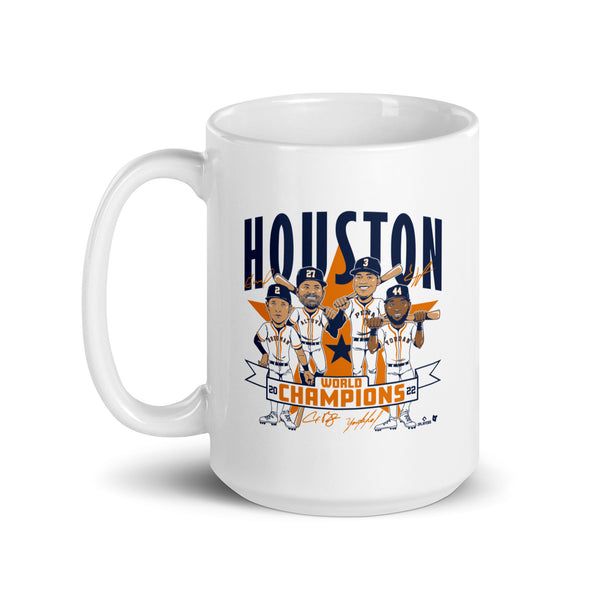 Houston: 2022 World Champions Caricature Mug